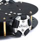 60mm Double Metal Robot ROS Omni-Directional Wheel (6mm Hub)