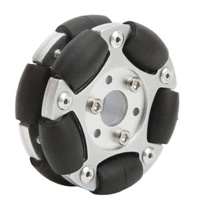 60mm Double Metal Robot ROS Omni-Directional Wheel (4mm Hub)