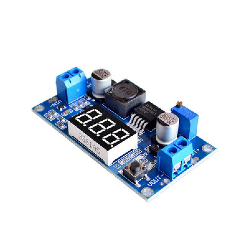 XL6009 4A DC-DC Step Up Power Supply Module with Display