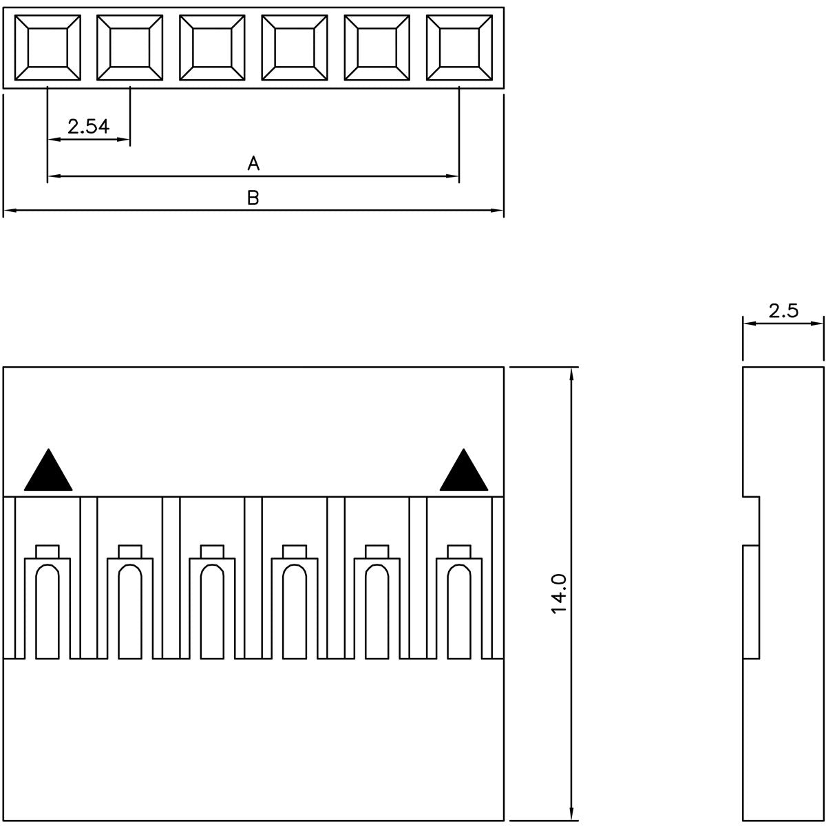 Crimp Connector Housing
