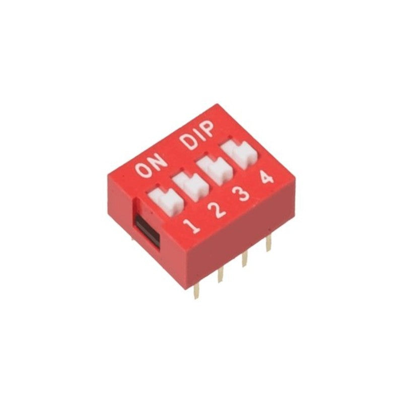 4 Way DIP Switch Electronic DIP Switch Rapid Robotics Australia