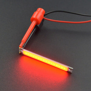 5V COB LED Strip Light - Red