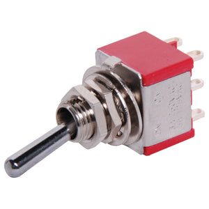 Salecom DPDT Miniature Toggle Switch (ON-OFF-ON)
