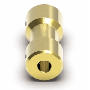 Brass Motor Shaft Coupling Connector (6mm)