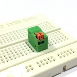 PCB Mount Spring Terminal 2 Way (Side Entry)