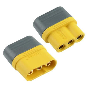 60A 500V MR60 Style High Current DC Connector (Pair with Sheath)