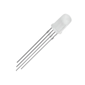 5mm RGB Diffused LED (4 Pin, Common Anode)