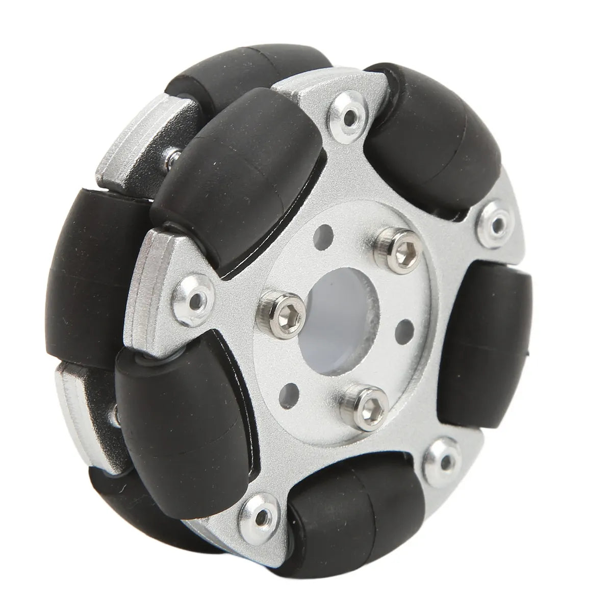 60mm Double Metal Robot ROS Omni-Directional Wheel (6mm Hub)