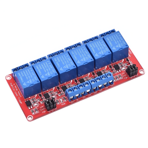 6CH Active H/L 5V OptoCoupler Relay Module