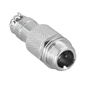 GX12 2 Pin Docking Male Aviation Plug