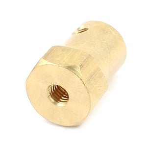 Brass Hex Wheel Hub Adapter (6mm)