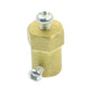 Brass Hex Wheel Hub Adapter (4mm)