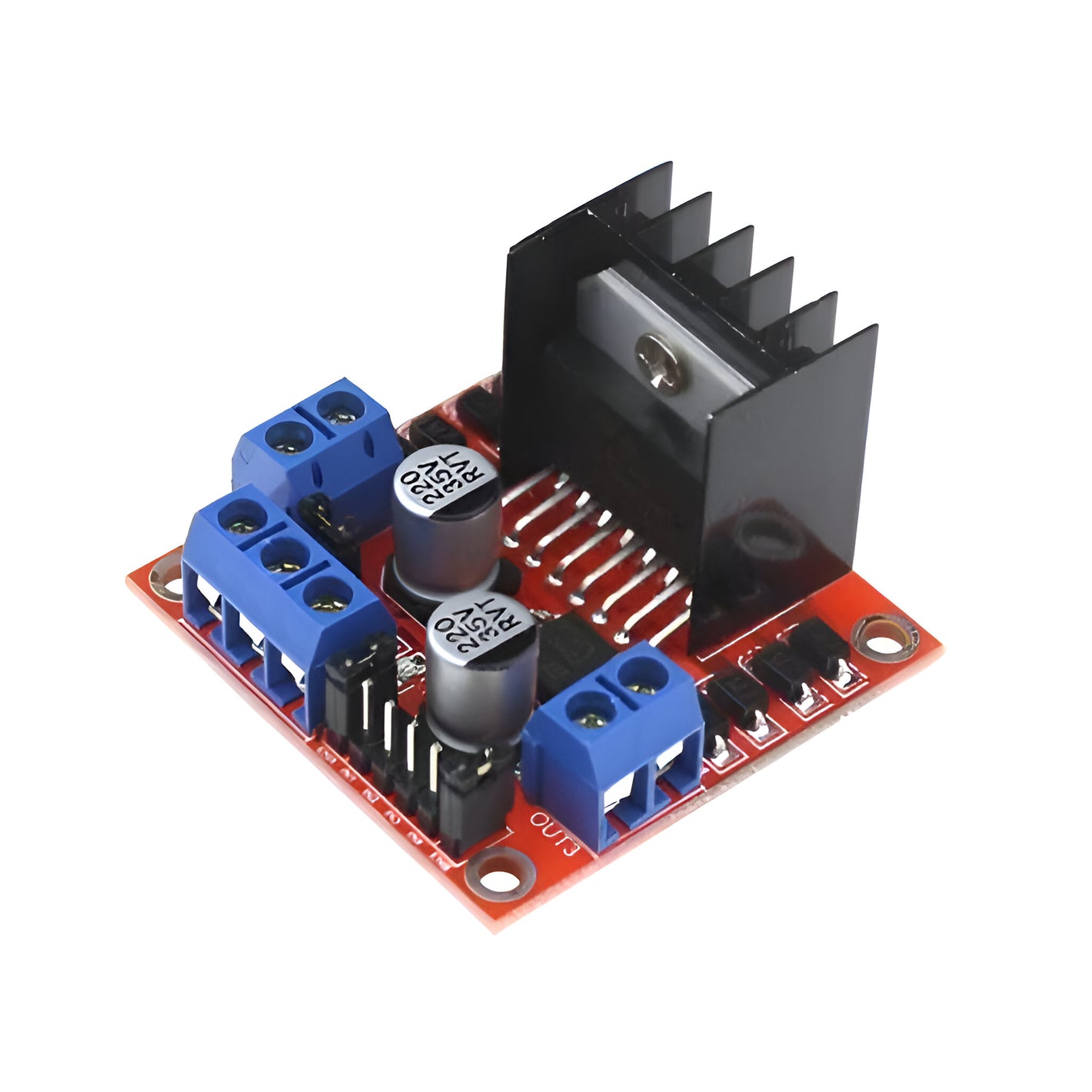 L298N Motor Driver / Stepper Driver (2 Channels)