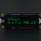 Gravity: I2C 16x2 Arduino LCD with RGB Font Display (Black) V2.0