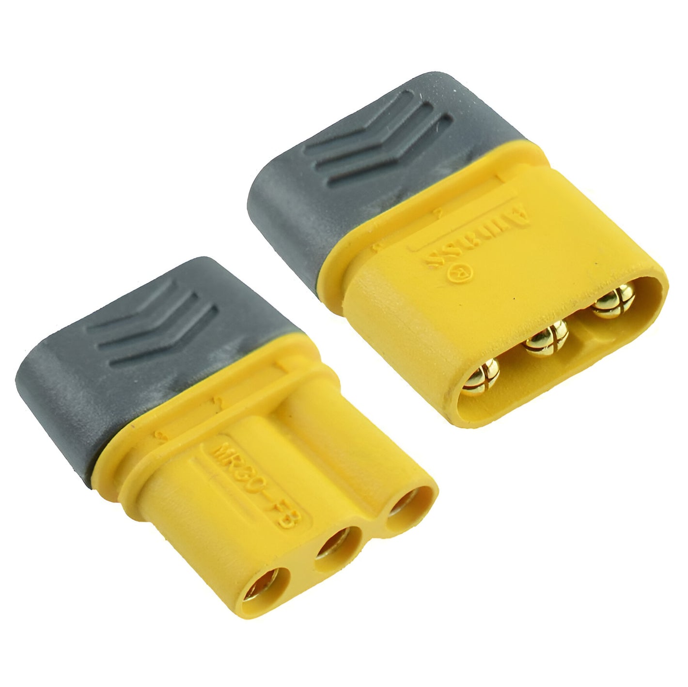 30A 500V MR30M Style High Current DC Connector (Pair with Sheath)