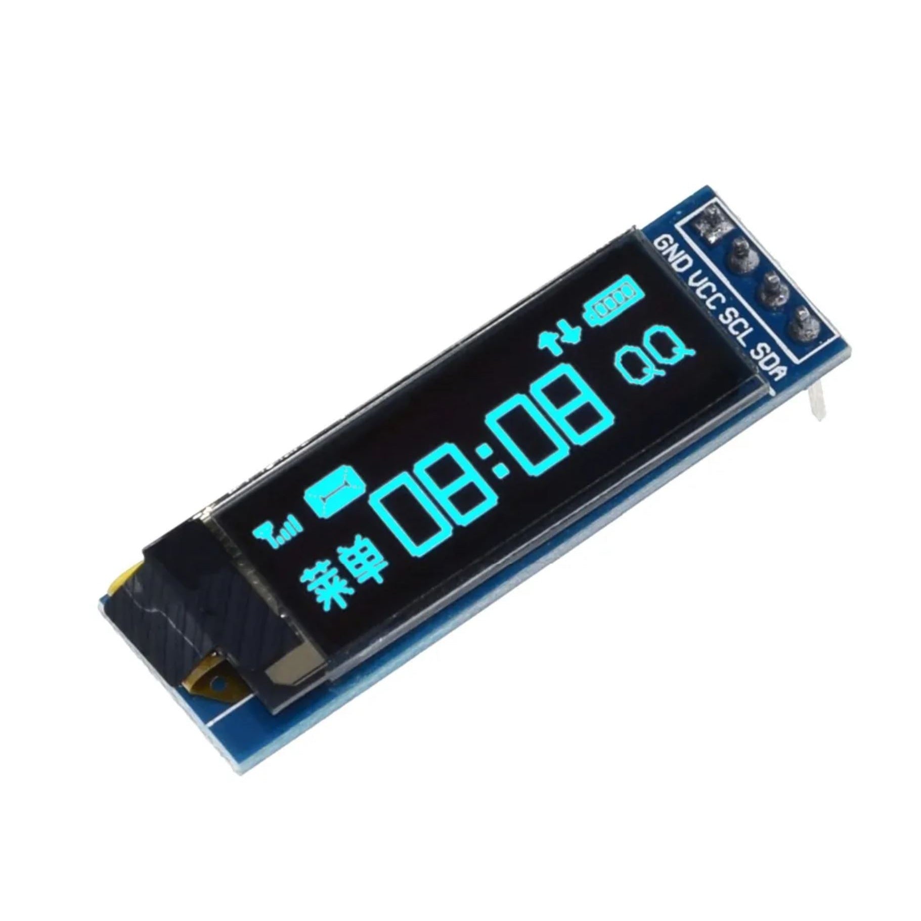 0.91 inch Blue OLED Display Module For Arduino | OLED Display Module ...