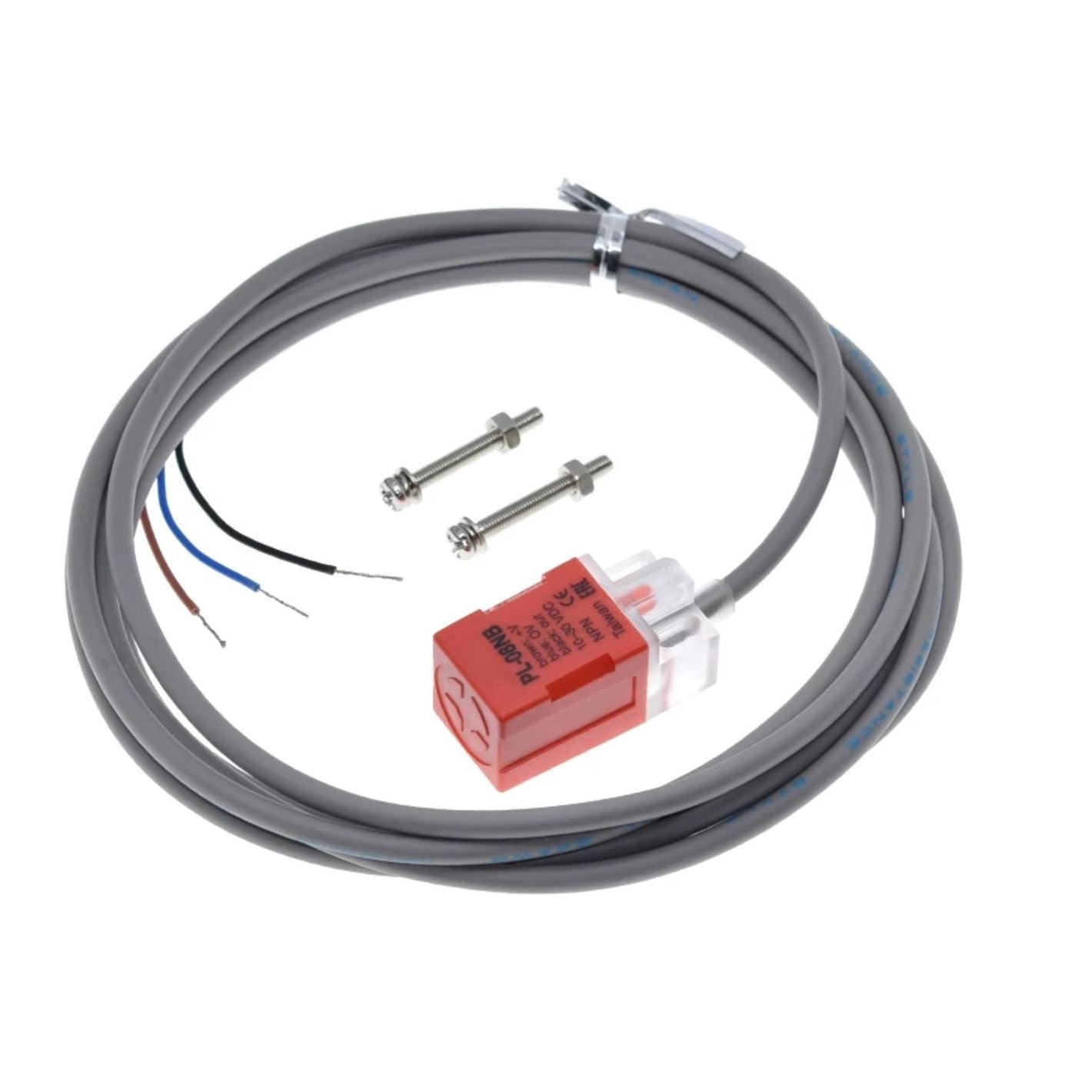 IP67 NPN Inductive Screen Shield Type Proximity Sensor Detection Switch - Normally Closed