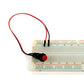 Push Button (Red) Panel Mount 10mm with Wire-20cm