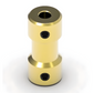 Brass Motor Shaft Coupling Connector (6mm)