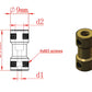 Brass Motor Shaft Coupling Connector (6mm)