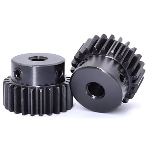 20T Hardened Steel Metal Spur Gear (4mm Hole Size)