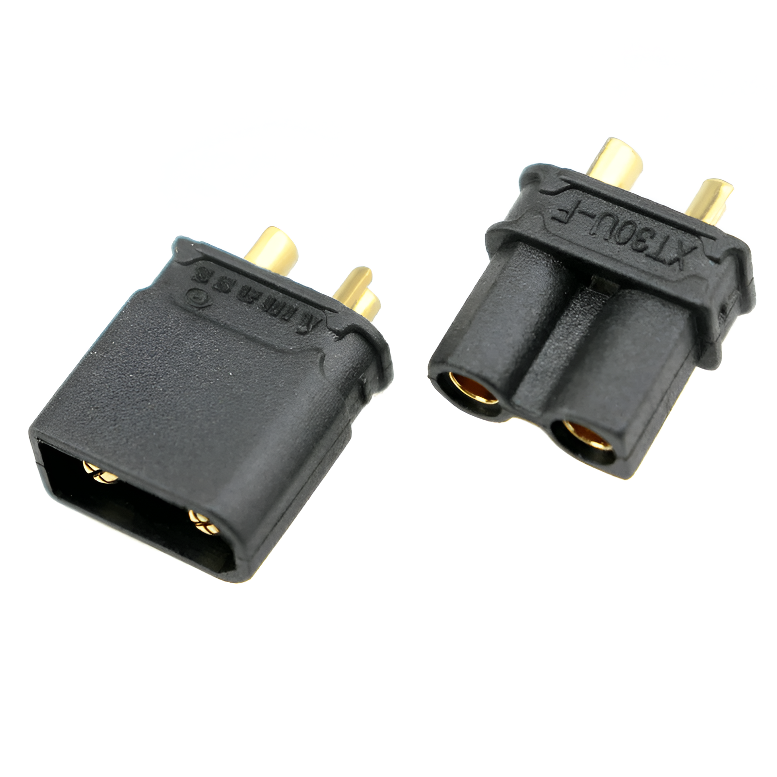 30A 500V XT30U Style Black DC Connector | High Current DC Connectors ...