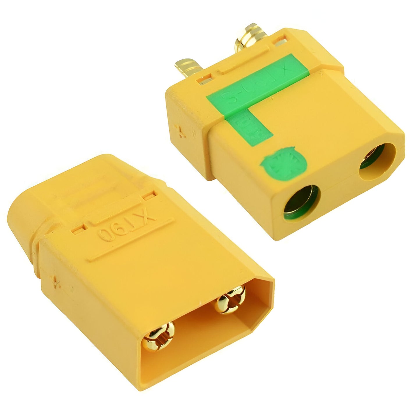 90A 600V XT90-S Antispark Style High Current DC Connector (Pair)