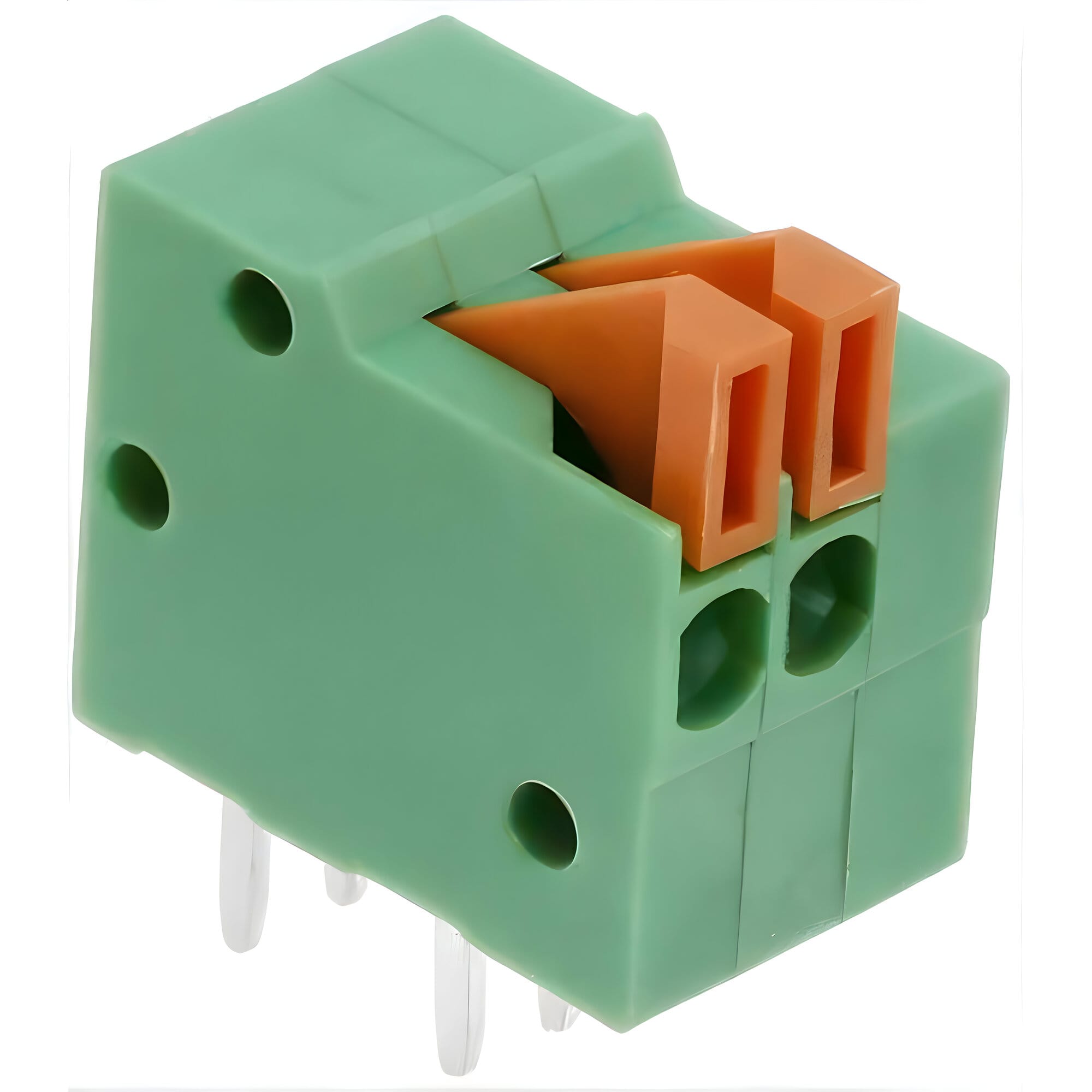 PCB Mount Spring Terminal 2 Way (Side Entry) | PCB Mount Connector ...